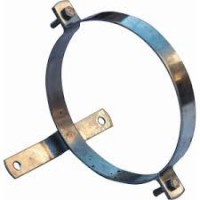 ABRAZADERA DE ACERO INOXIDABLE DE PARED DE 120